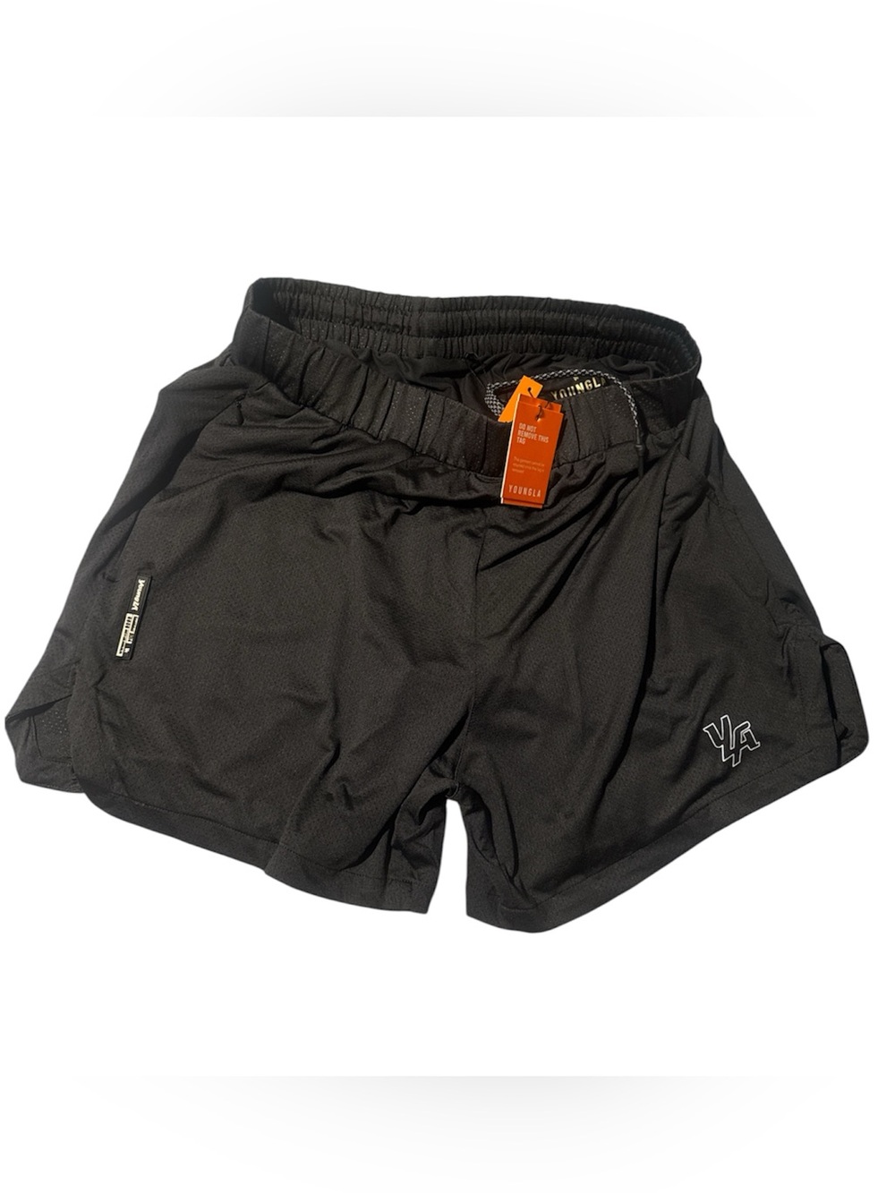 Young LA- Men’s Athletic shorts with Pockets. In Black